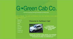 Desktop Screenshot of gogreencabnoho.com