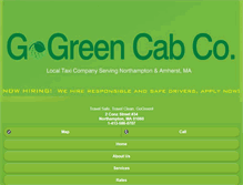 Tablet Screenshot of gogreencabnoho.com
